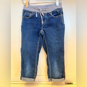 Justice girls crop jean